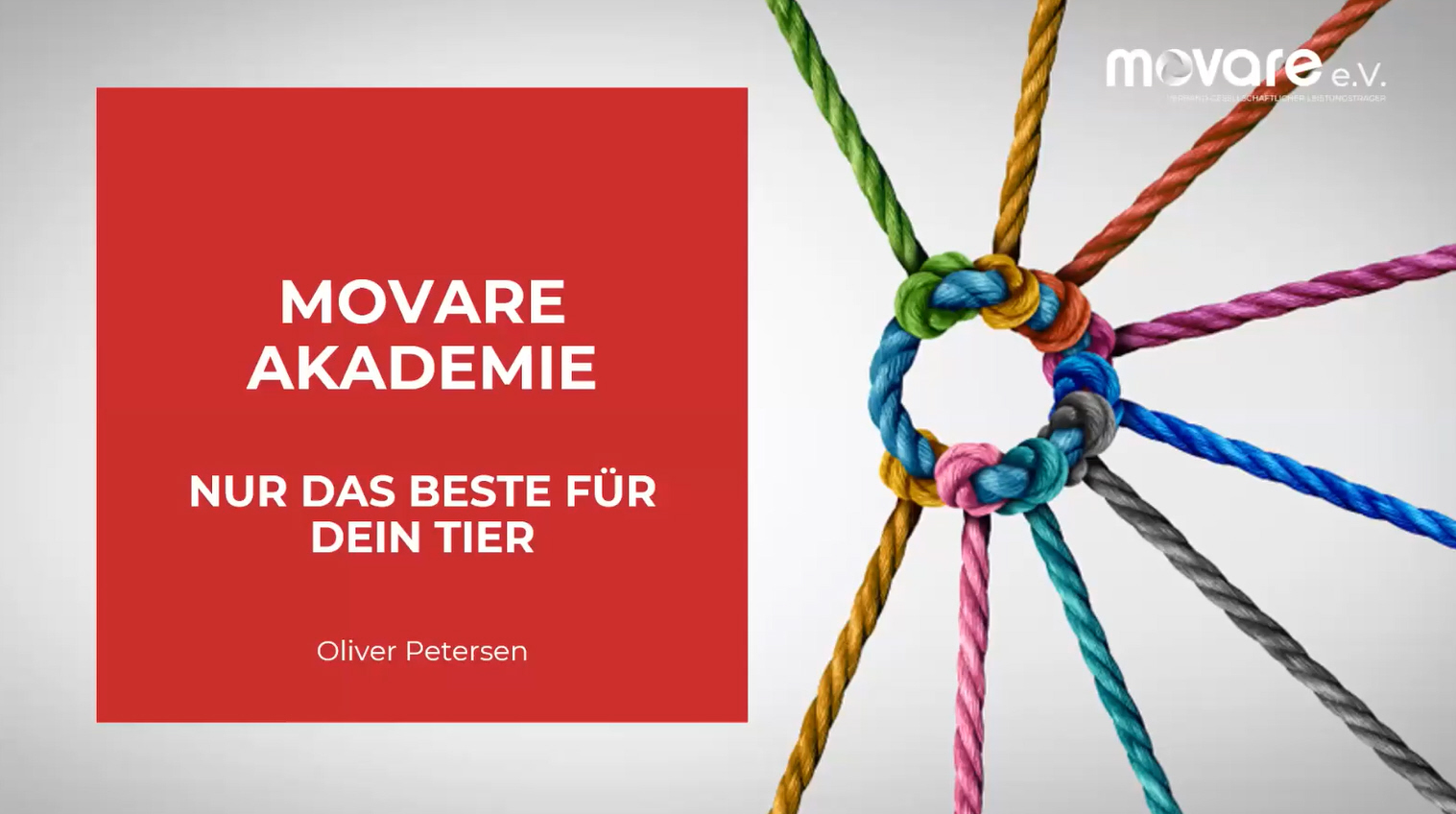 MOVARE Akademie Oliver Petersen Der Tierfutterexperte